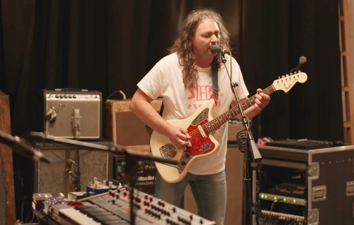 Adam Granduciel of The War On Drugs performing