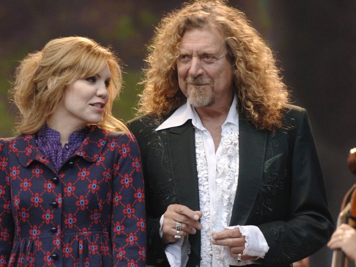 Alison Krauss and Robert Plant