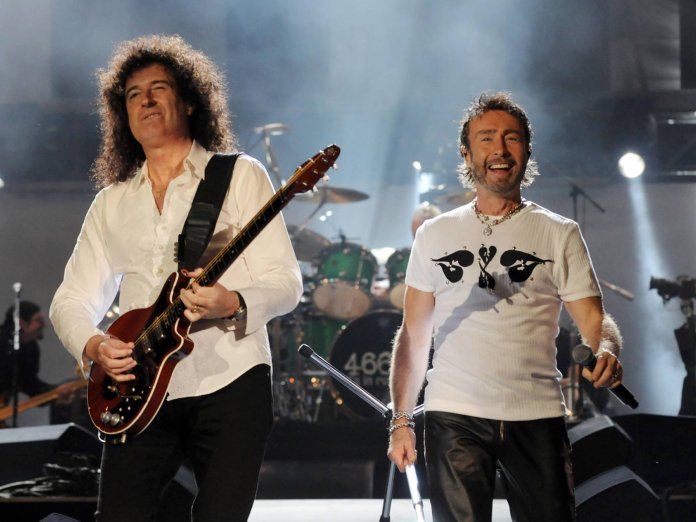 Brian May and Paul Rodgers